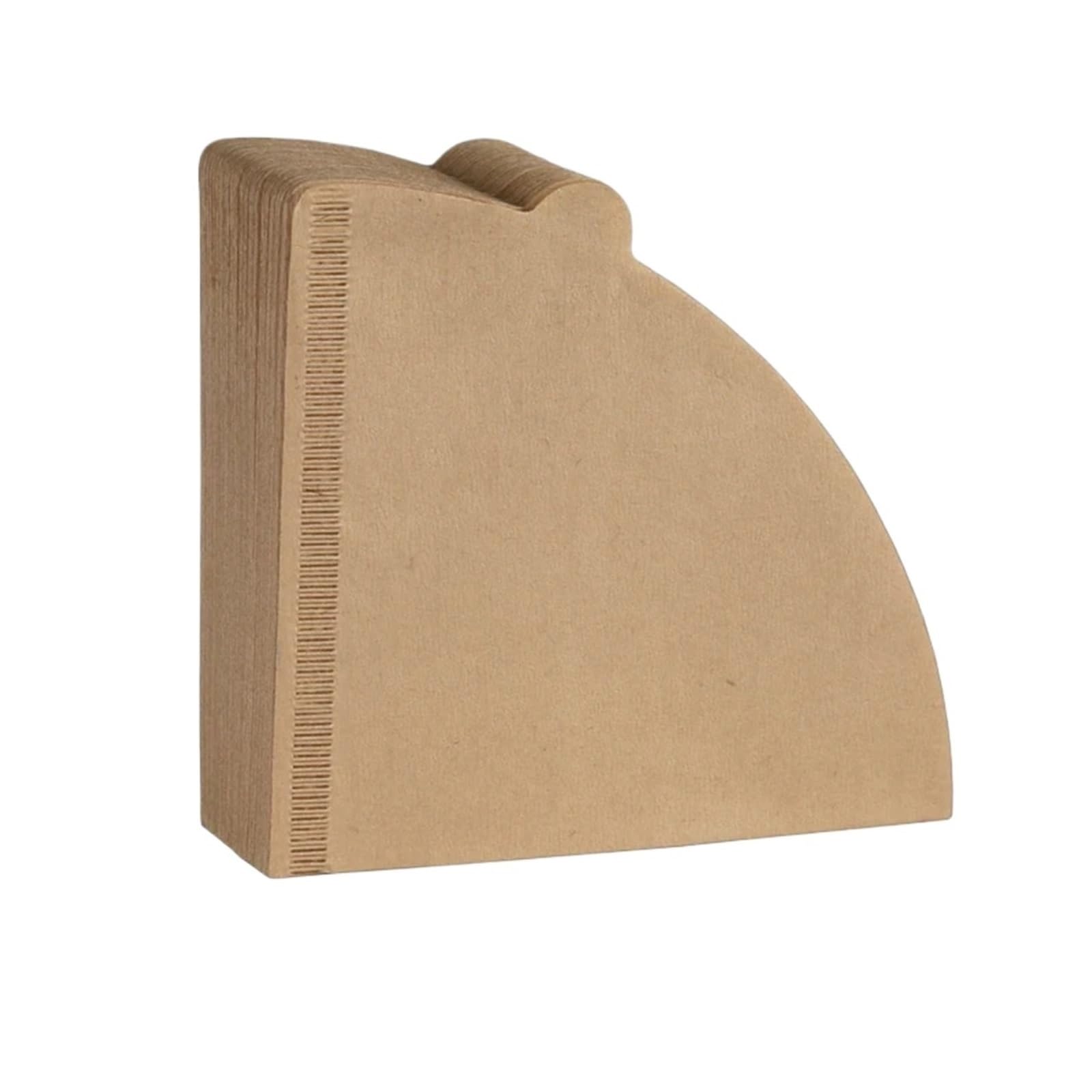 Lot de 600 filtres coniques en pâte bois 02 for 2 à 4 tasses café goutte naturel, accessoires for machines Pour CafetièRe à Filtre(V01 brown)