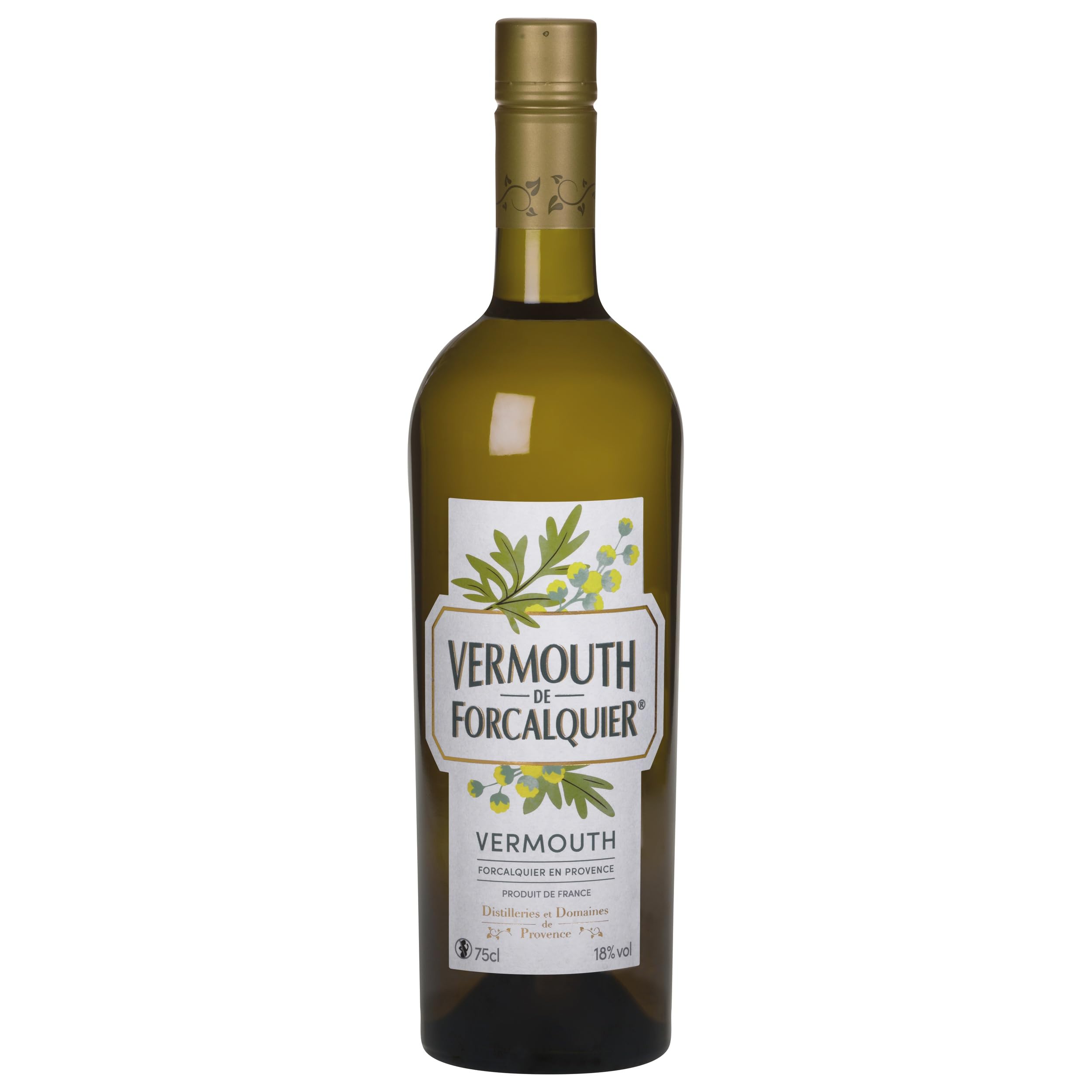 Distilleries et Domaines de Provence Vermouth de Forcalquier Wermut Weiss Frankreich inkl. FeinWert E-Book (12 x 0.75 l)