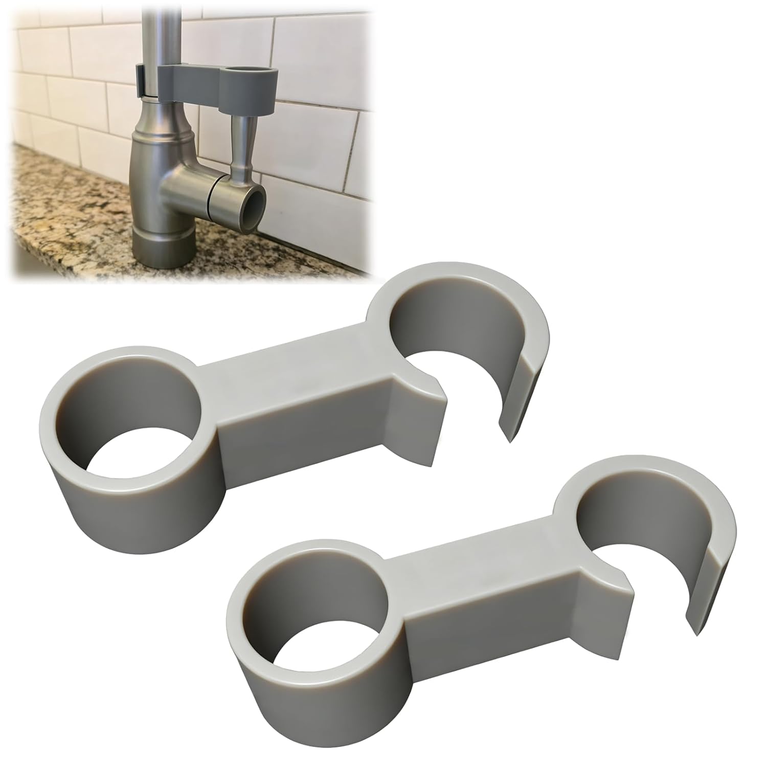 Faucet Lock — Quick‑Install Faucet Handle Lock for Pet Safety, Universal Adjustable Sink Faucet Lock, Firm Anti‑Turn Water Handle Protector, Faucet Lock for Kitchen Sink & Bathroom for Pets 2‑Pack