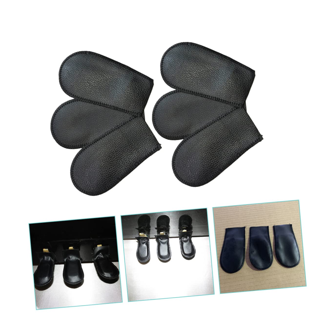 6pcs Piano Pedal Protective Covers Foot Pad Sleeves Protects Pedals from Scratches Dust Piano Accessories - Image 3