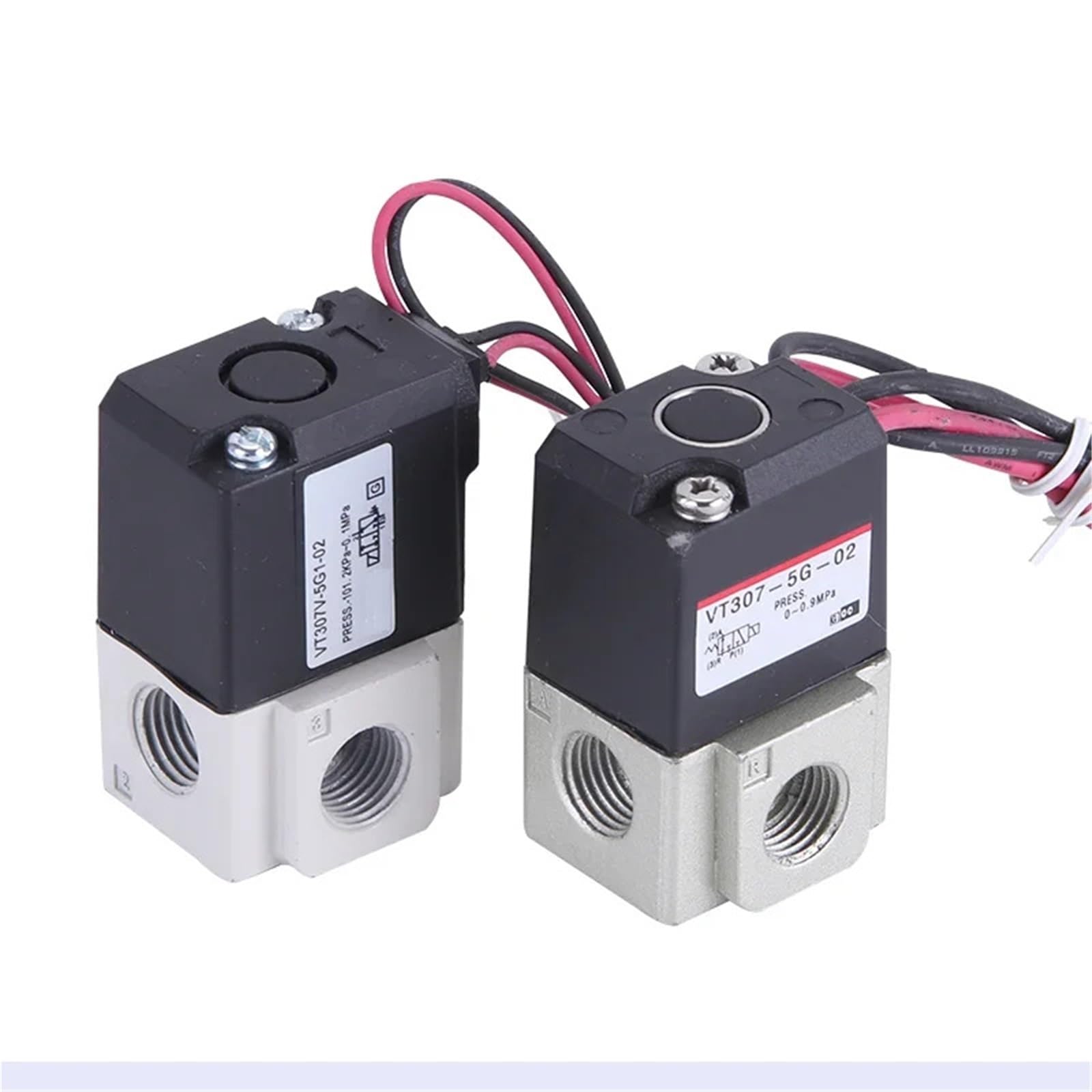 Pneumatyczny zawór elektromagnetyczny VT307-3G/4G/5G/6G/4G1/5G1-01/02 Dwudrożny zawór próżniowy 1 szt. (VT307-5G1-02)