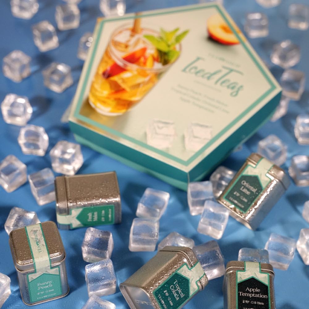Set Iced Teas Surtido de Tés Fríos Pack Variado de 5 Sabores Refrescantes