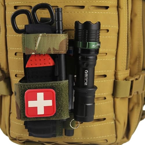 Miniatura 3 de 1000D (Molle Tourniquet Pouch Holder + Shear + Pen) Cinturón táctico Trauma Juego de bolsa de cizalla médica