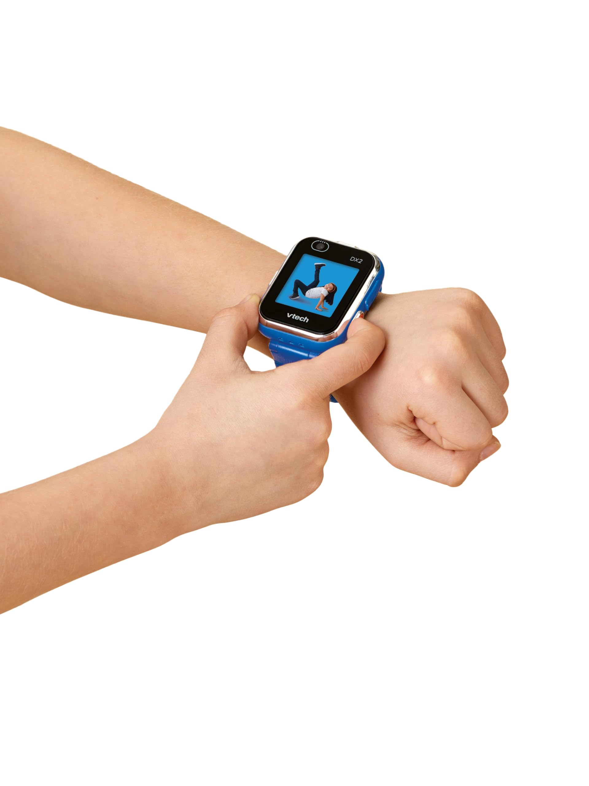 VTech - Kidizoom Smartwatch DX2 - Bleu - Pour Garçons et Filles - De 5 à 13 ans - Néerlandais