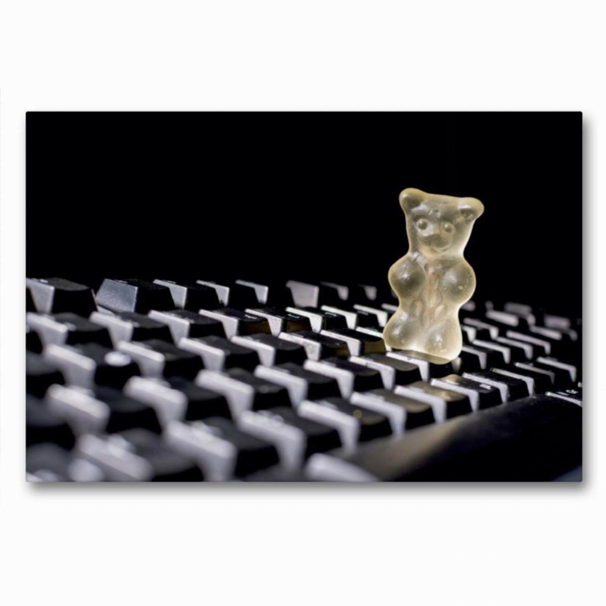 CALVENDO Gummibärchen auf Computer-Tastatur