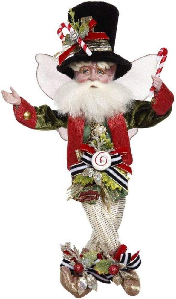 Mark Roberts2020 Limited Edition Collection Peppermint & Holly Fairy Figurine, Small 11'' - Deluxe Christmas Decor and Collectible