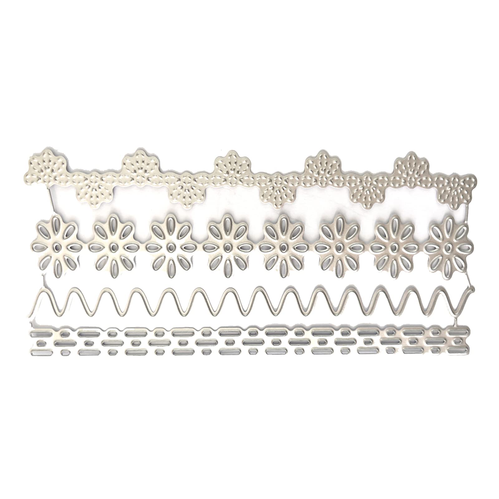 NEWFT Metal Die Cuts Lace Embossing Stencil Cutting Dies for Card Making Scrapbooking Paper Craft Template Metal Die Cuts for Scrapbooking