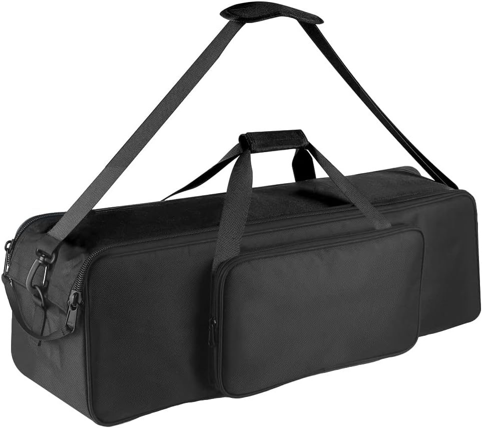 Tripod Carrying Case Bag Heavy Duty with Storage Bag and Shoulder Strap Padded Carrying Bag for Light Stands, Boom Stand and Tripod