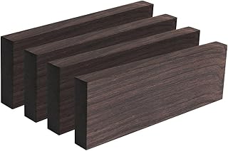 Unfinished Guitar making material Sandalwood Block Blanks Raw Materials Musical Instruments Bridges String Pins Wood Guitar Accessories Making(4)