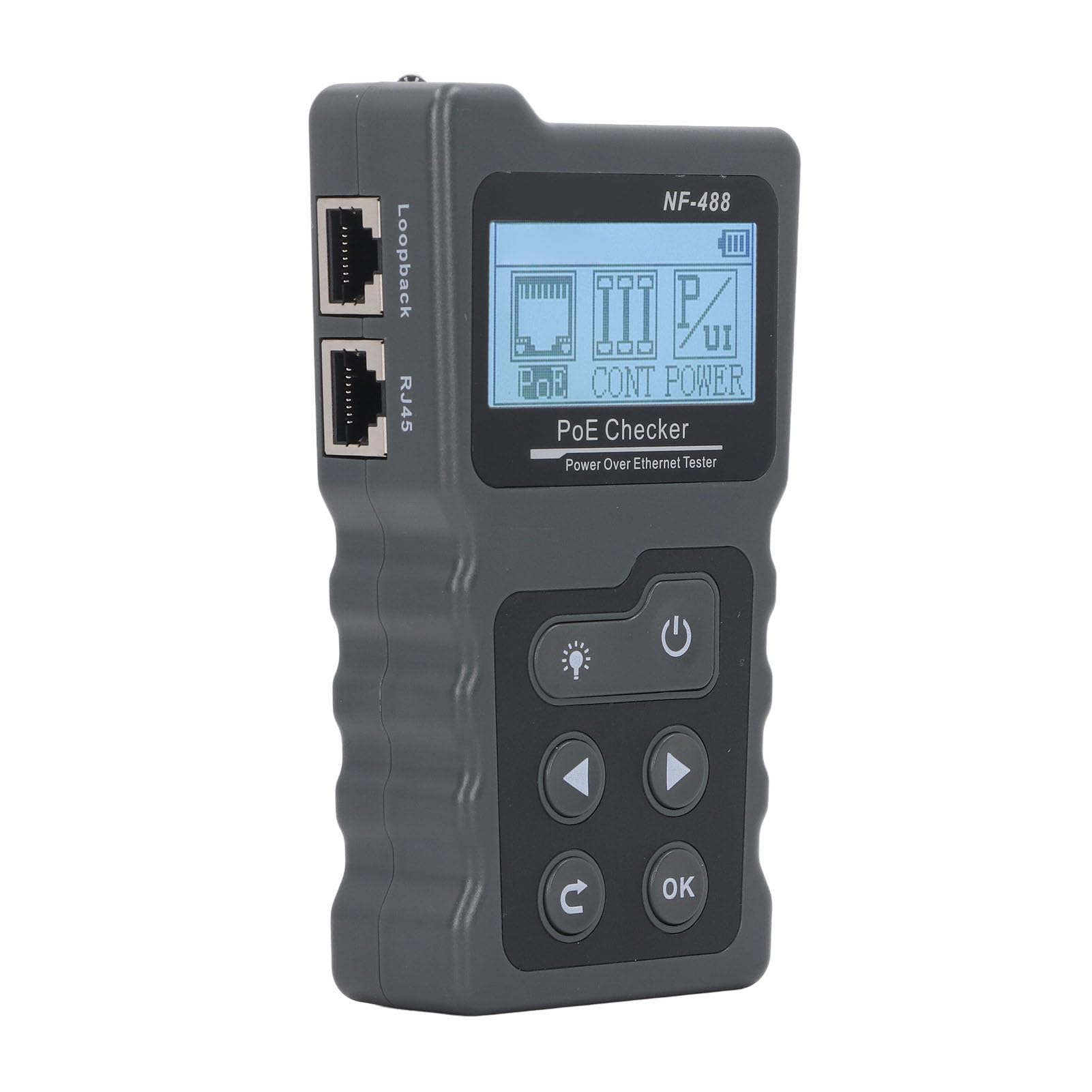 CHICIRIS CAT5 CAT6 Network PoE Tester Automatyczna Moc Identyfikacyjna Przez Ethernet Checker