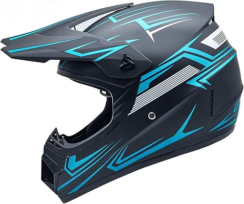 Miniatura 7 de Cascos de motocross para niños ATV todoterreno vehículo todoterreno de 4 ruedas con guante, DOT