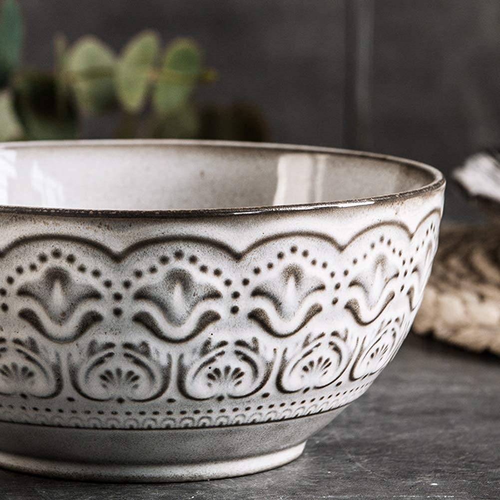 Ceramiczne zastawy stołowe, 16-częściowe zestawy obiadowe, ceramiczne zestawy obiadowe w europejskim stylu pastoralnym, kompletna zastawa stołowa obejmująca talerze, miski i kubki