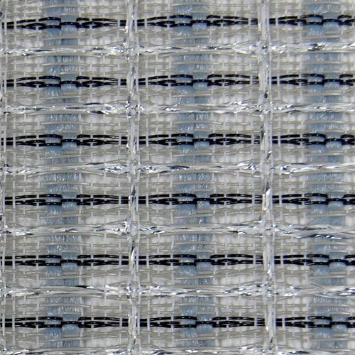 Mojotone Blue/White/Silver Grill Cloth 36" Wide