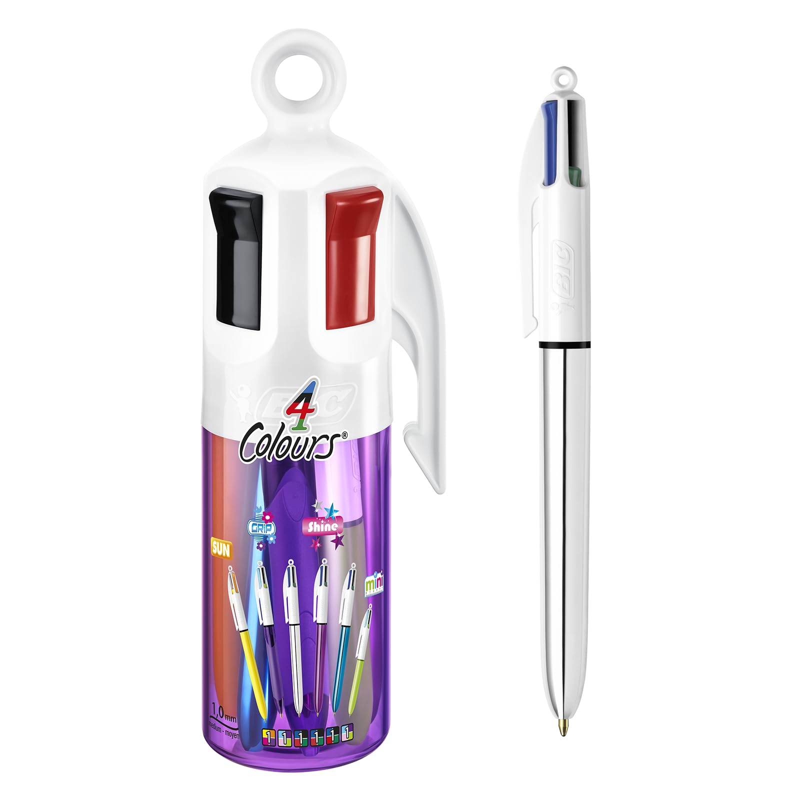 YeahBoom Set Di Penne Per Contorni, 12 Colori Glitterate A Doppia