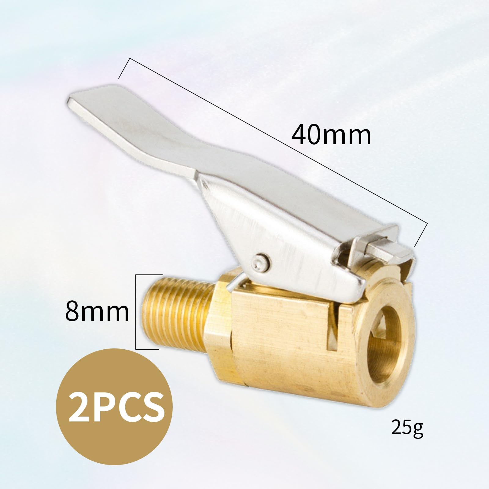 Autoventil Adapter 2er Set - Für Reifenfüllung An Auto & Fahrrad