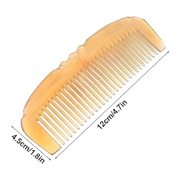 シープホーンコーム ポケットタイプ 羊角 天然角 ハンドメイド