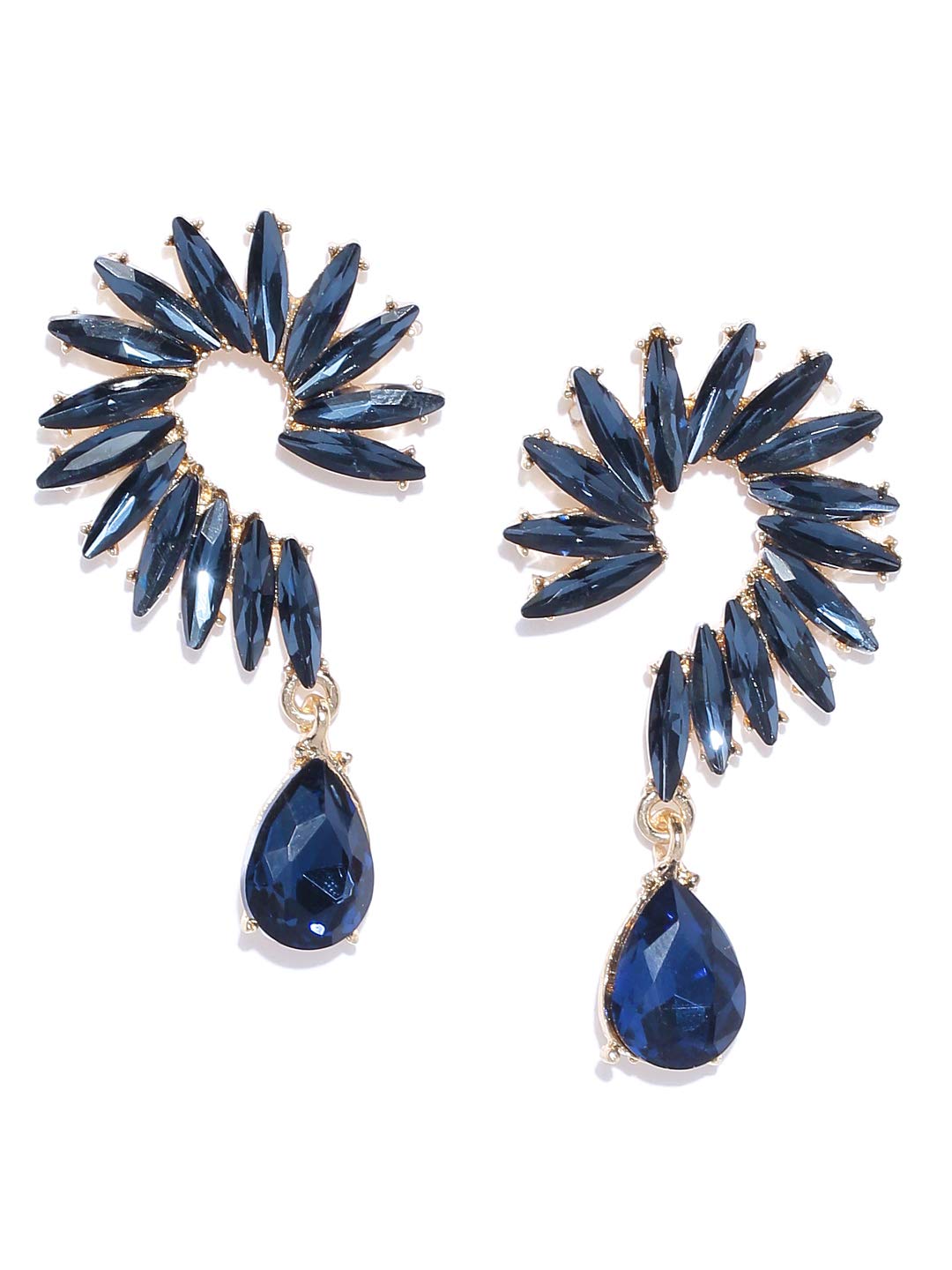 YouBella Jewellery Valentine Collection Earings Fashion Earrings for Girls and Women (Blue) (B07P96ZZZN) Amazon Price History, Amazon Price Tracker