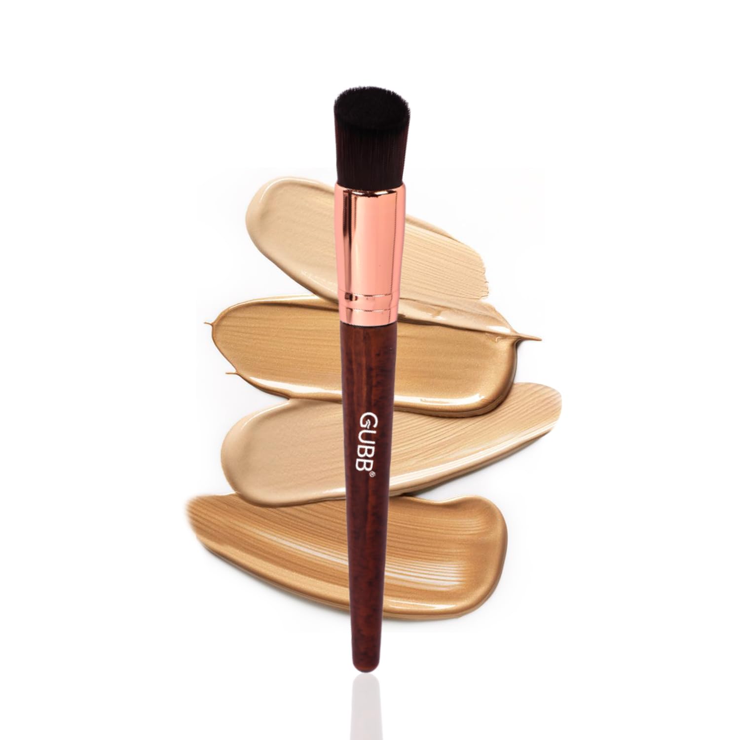 GUBB Buffer Foundation Brush For Face Makeup | Stippling Brush | Wooden Makeup Brush Single-image-12