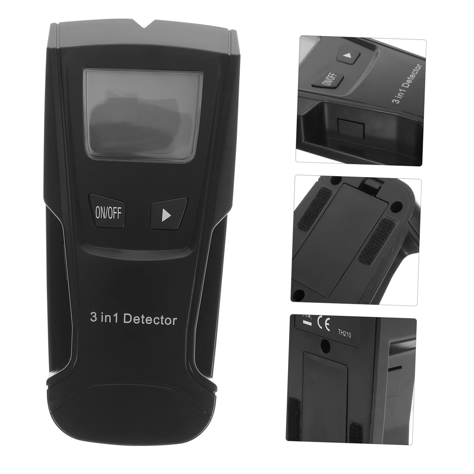 EXCEART Scanner Per Rilevazione Di Cavi Elettrici Metalli e Bordi Di Pareti Dispositivo Elettronico Multiuso Rilevatore Da Parete Maniglia Ergonomica