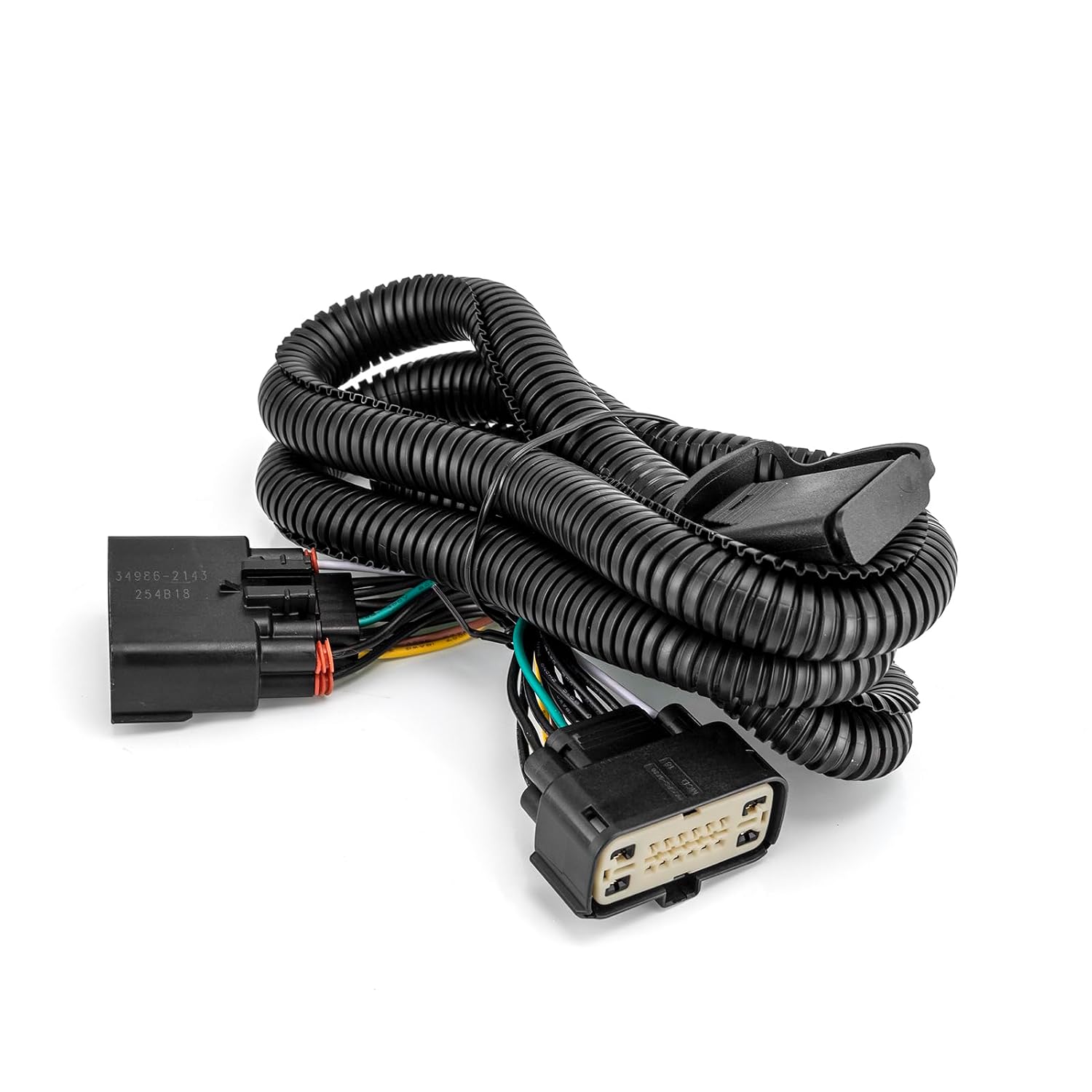 Wsays Trailer Wiring Harness 4-Pin Plug & Play Compatible with Ford Explorer 11-17 Fit Base Limited Platinum Sport XLT 18-19 Fit Police Interceptor Utility 13-18
