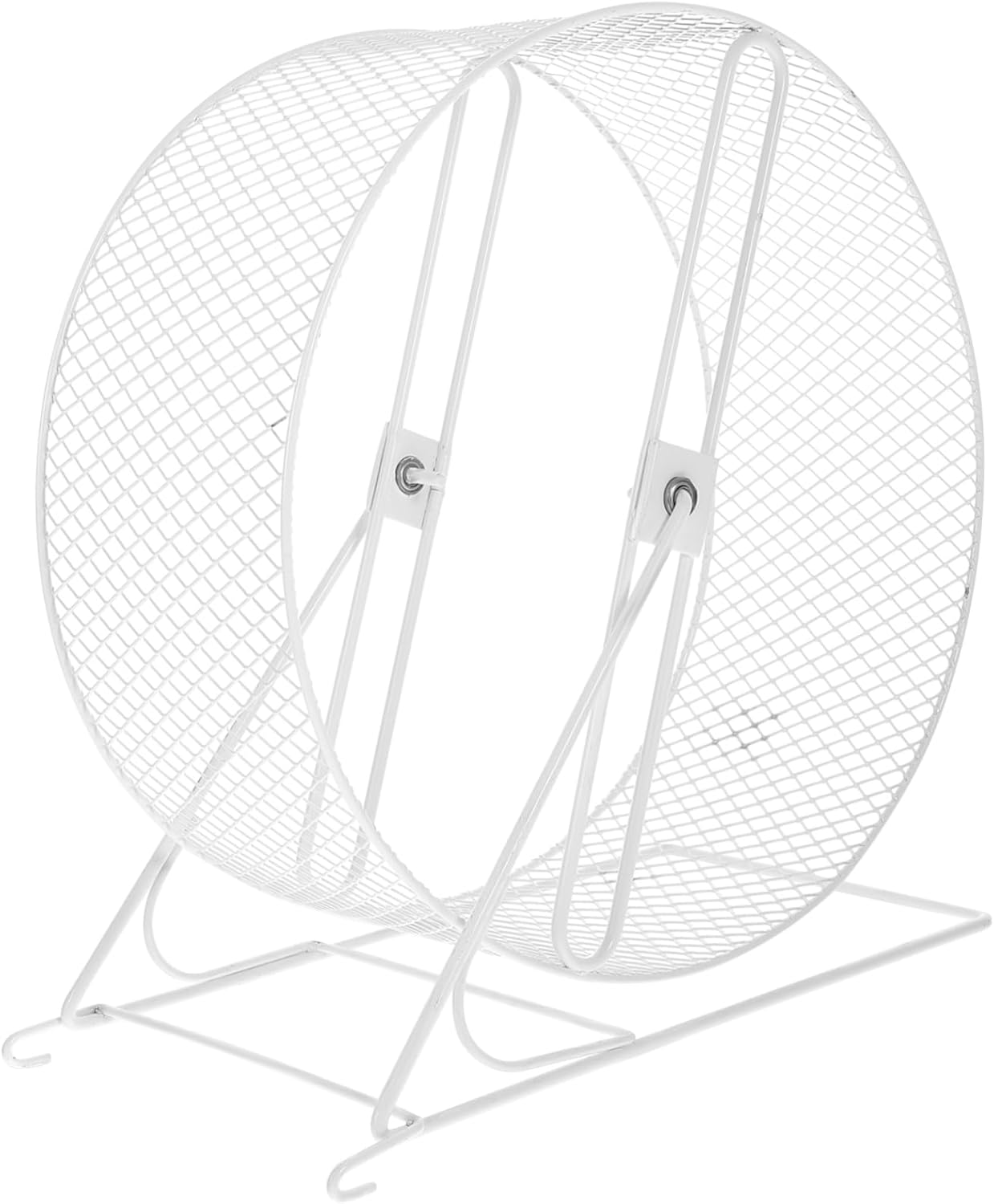 Silent Hamster Running Wheel Toy Mute Exercise Wheel with Stand for Hamsters Squirrels Hedgehogs and Other Pets Fun and Entertaining Companion for Active Play