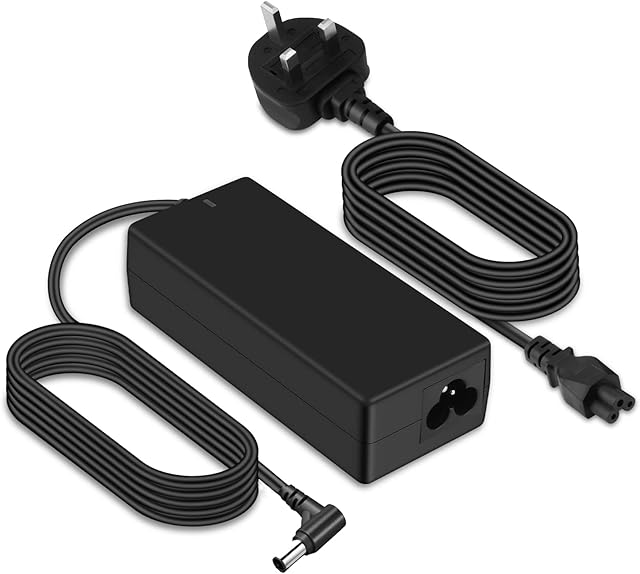 14V AC/DC Adaptor Power Cord for Samsung Monitor S22F350FHR S22A330 S22F352 S24D300HL S27D390H S27D360H C24F390FHR C24RG50FQR C27R500FHR SF35 CR50 CRG5 CF39 Series SyncMaster Gaming Monitor Charger