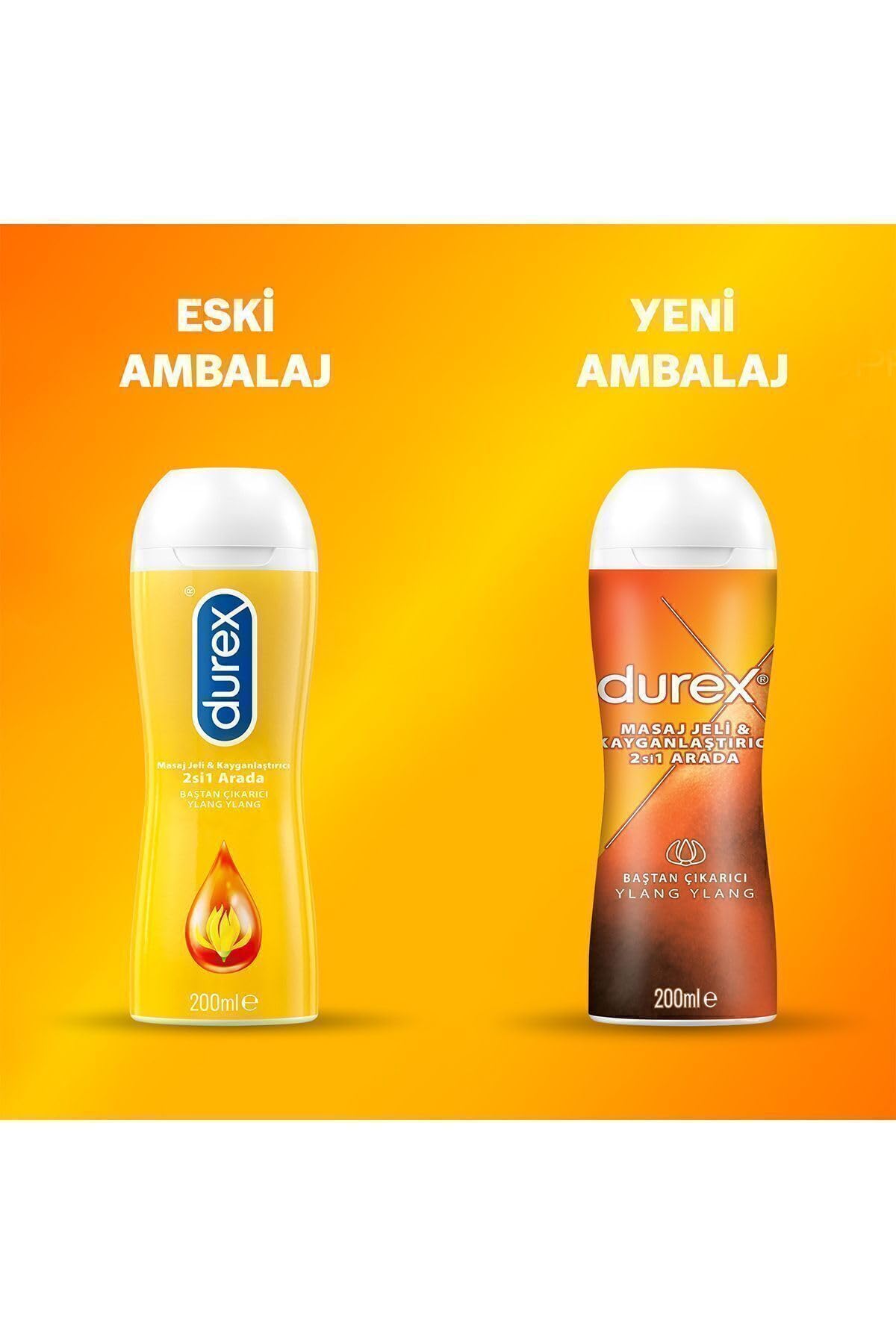 DUREX Play 2 in 1 Massagegel mit Ylang Ylang Gleitgel - 200 ml