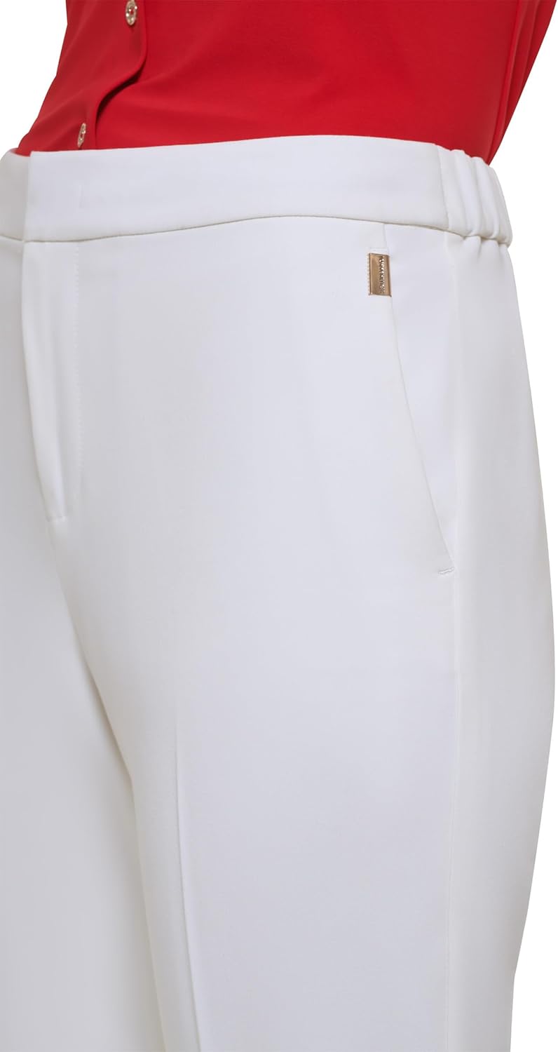 Tommy Hilfiger Solid Sutton Boot Leg Trousers - Image 5