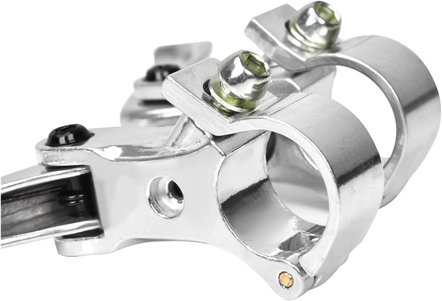 1ペア アルミ合金 24mm マウンテンバイク ディスクブレーキバー ハンドルレベル サイクリングアクセサリー ブレーキアクセサリー