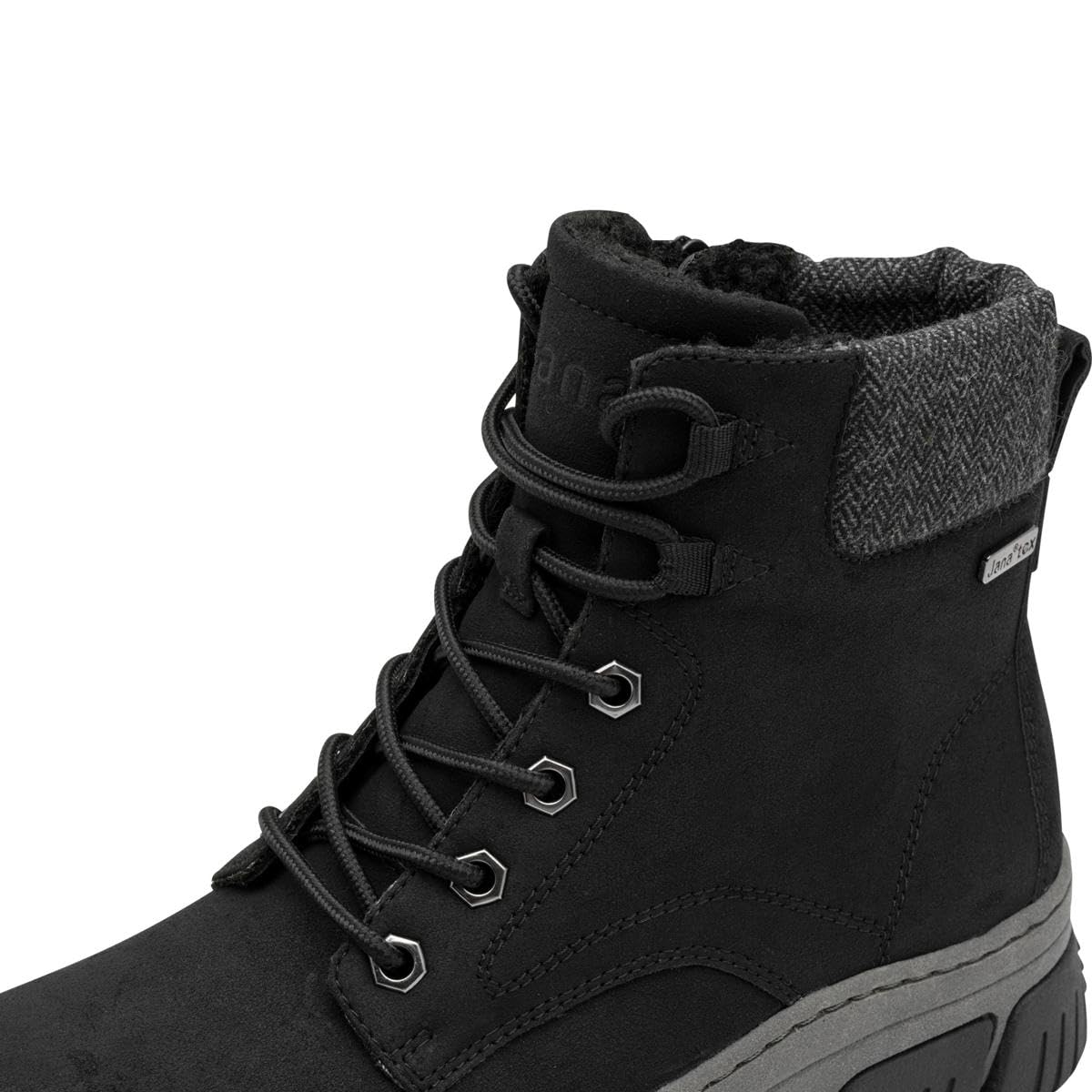 Jana Kobiety Jana Damen Wl Lace Boot Tex + VeganModa — buty