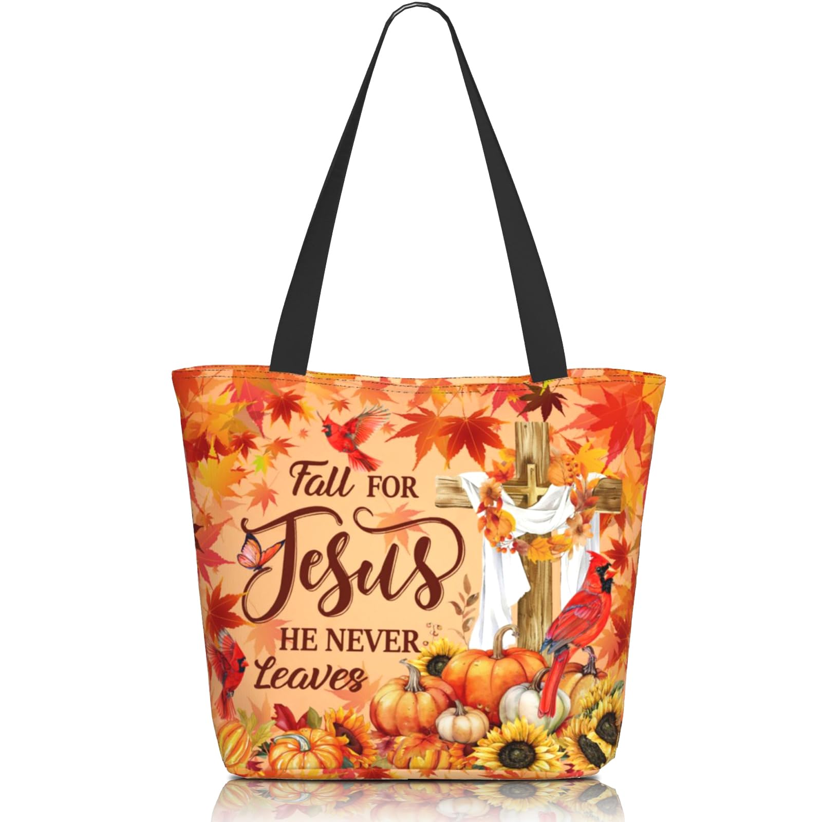 Rxenvkuz Bible Tote Bags For Women Christian Tote Bags For Women Religious Shoulder Bag Scripture Reusable Grocery Bag