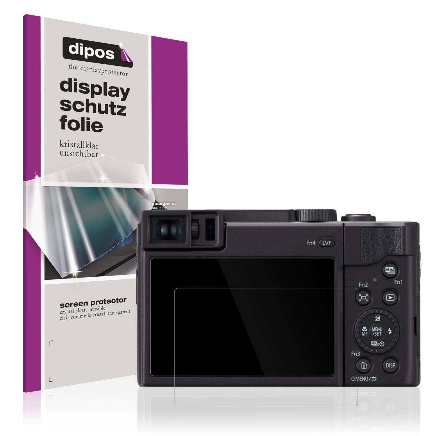 Upscreen Schutzfolie Für Sony Alpha 6500 – Made In Germany, Kristallklar, Kratzfest & Anti-Fingerprint