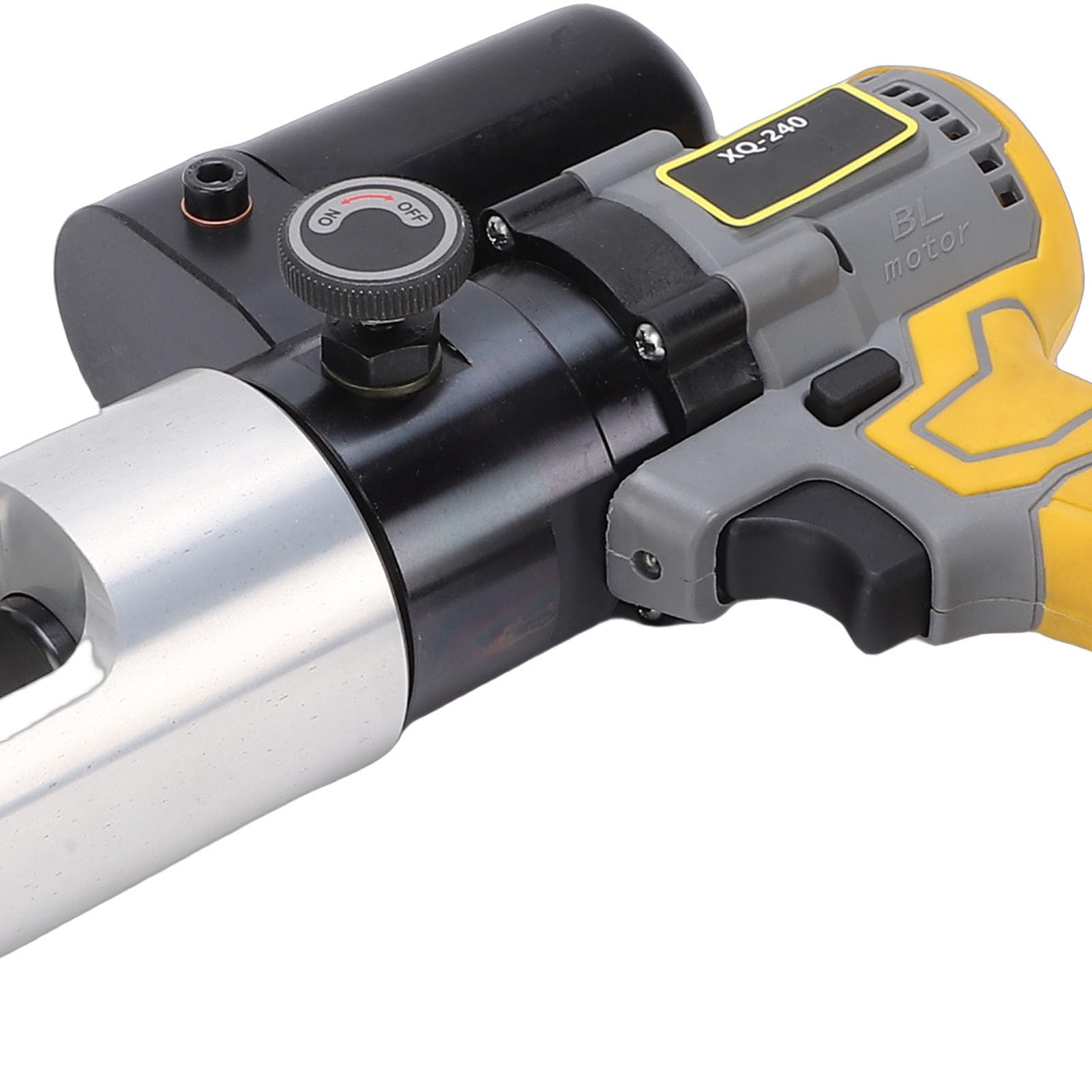 Zunate Zaciskarka Hydrauliczna do Końcówek Kablowych Perfect Grip 90KN Zestaw Narzędzi do Zaciskania Przewodów Elektrycznych Terminali Miedzianych i Aluminiowych, Bezstopniowa Kontrola Prędkości,