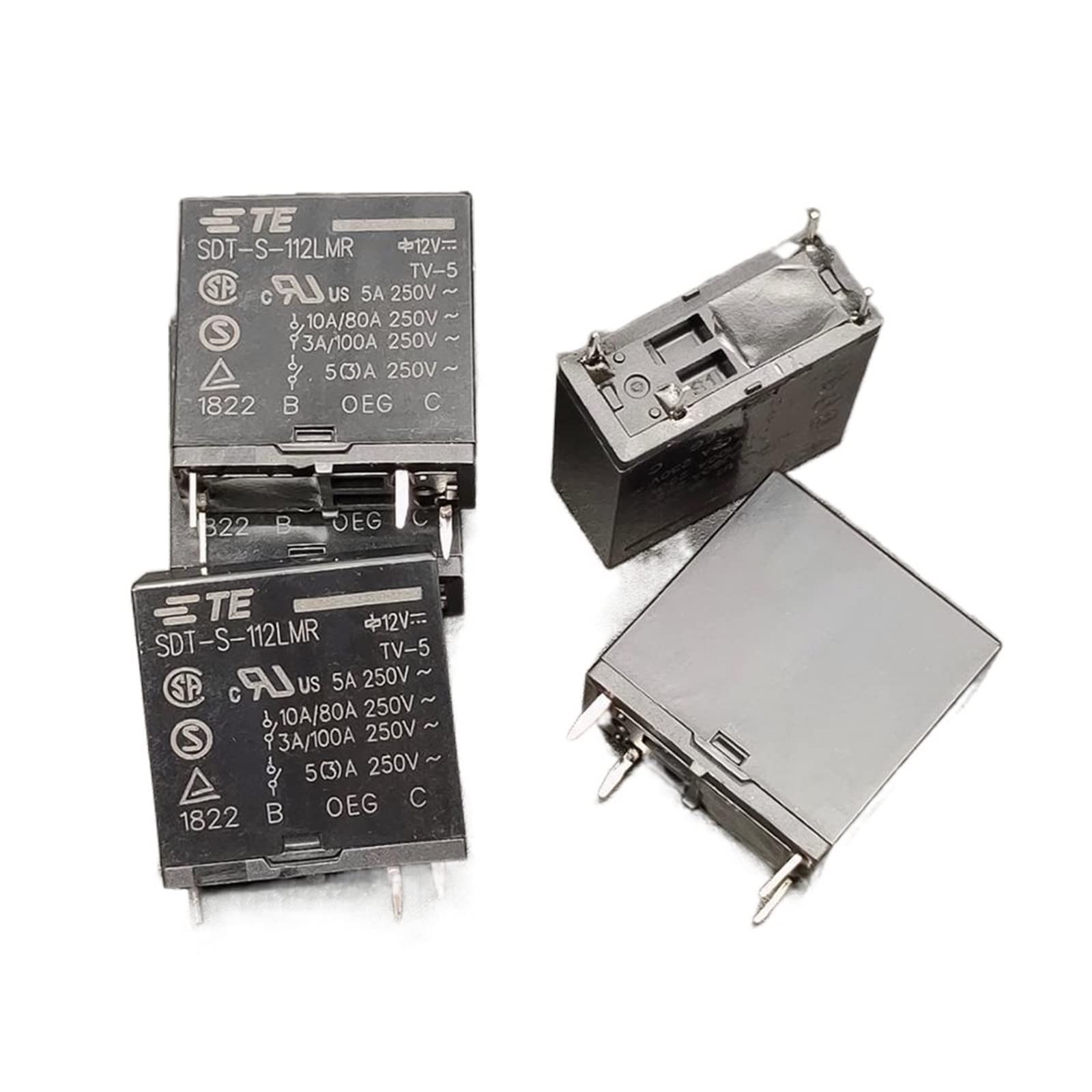 CSKWLLNBC 5Pcs/Lot Relay Sdt-S-112Lmr Dc12V 4Pin 5A 12Vdc New and Original