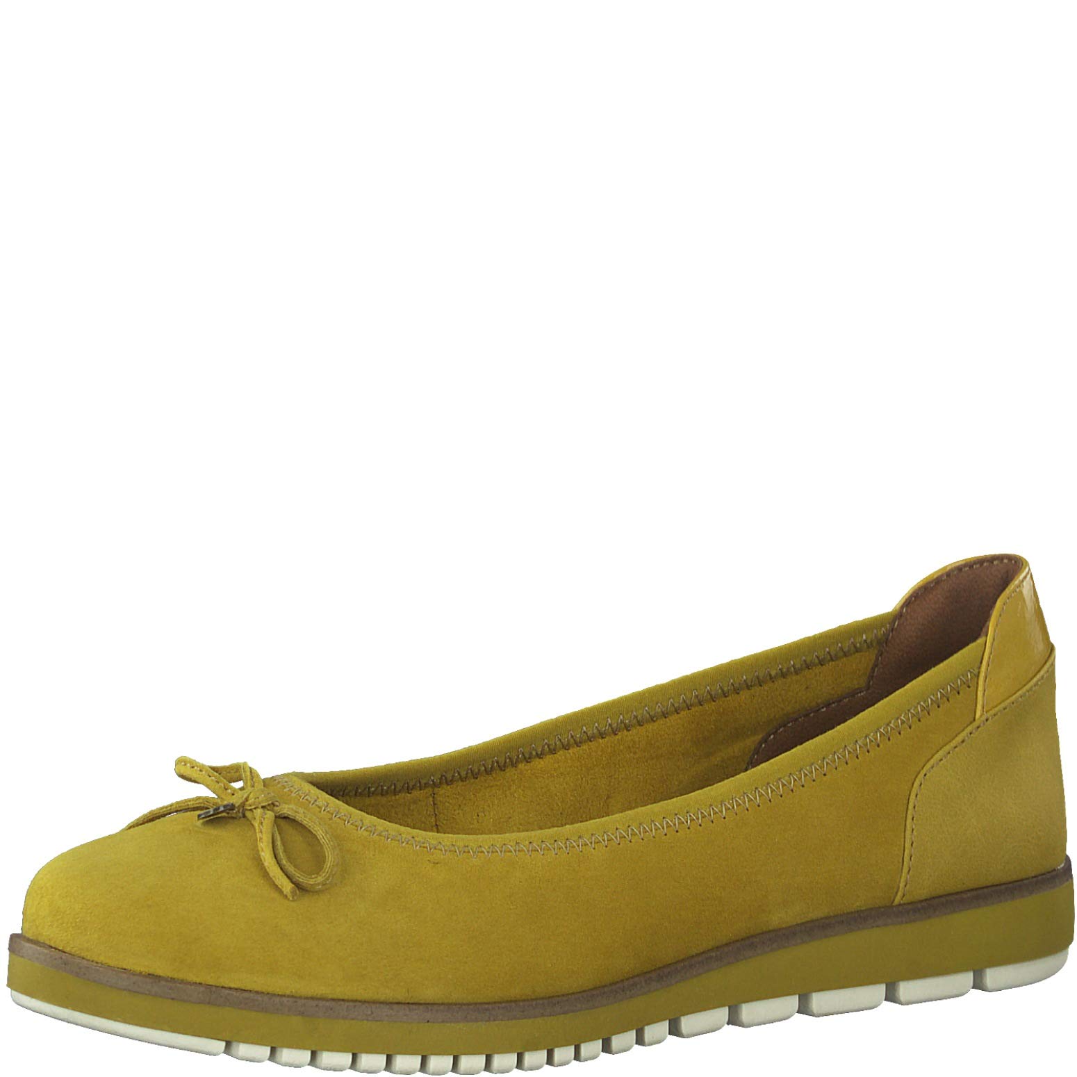 TamarisWomen Classic Ballet Flats, Ladies Ballet Flats,Removable Insole