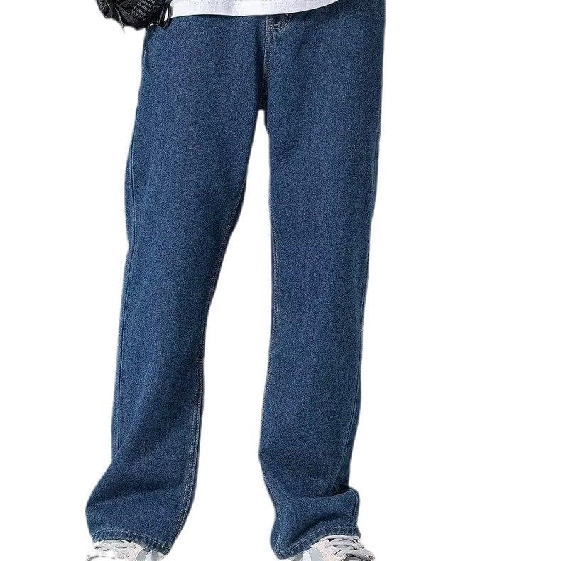 Y2k Baggy Jeans Big and Tall Jeans for Men Streetwear Wide Leg Pants Men