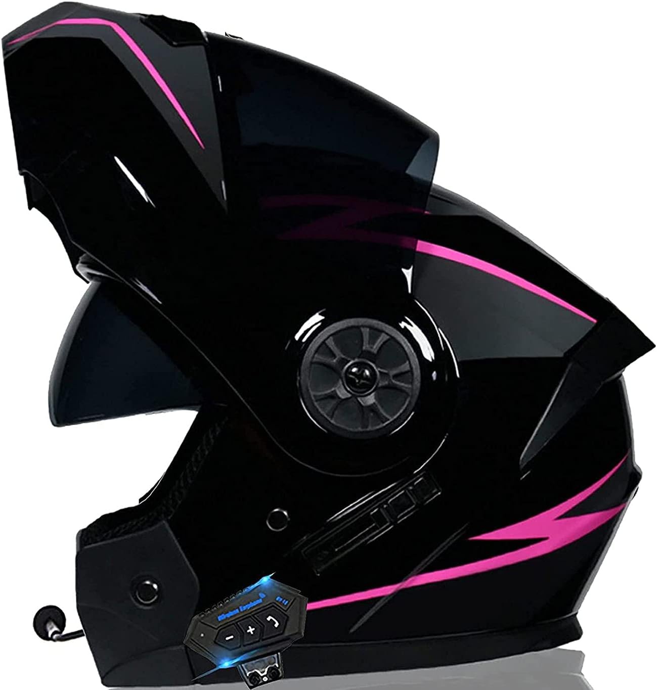 Bluetooth Integrated Motorcycle Helmets,DOT/ECE ApprovedFull Face Flip