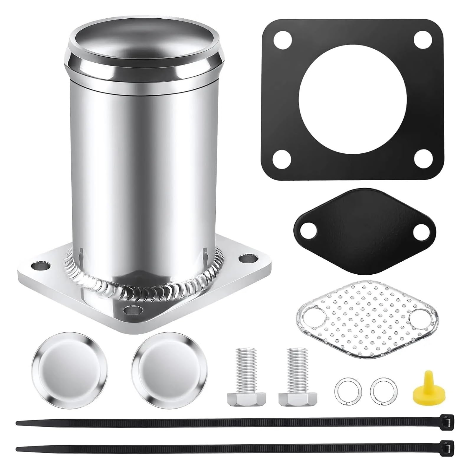 Saibol One Color Egr Valve For Bmw E46 E39 For X5 E53 For X3 E83 E38 E65 E46 318D 320D 330D 330Xd 320Cd 318Td 320Td Car Aluminum Egr Valve Kit Replacement Pipe 391240 Exaust Gas Recirculation