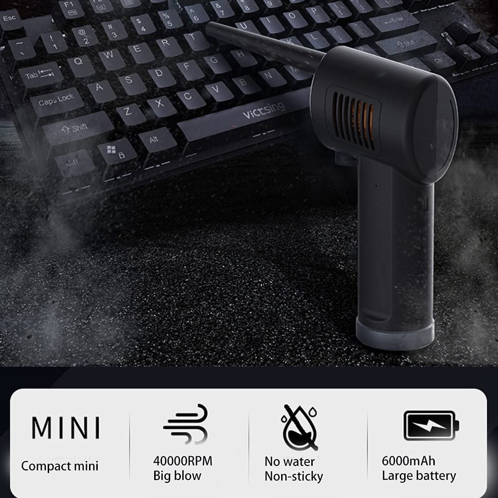 Dustner de Aire inalámbrico, soplador de Limpiador de computadoras, Limpiador de Teclado, Dispositivos electrónicos y Limpiador portátil
