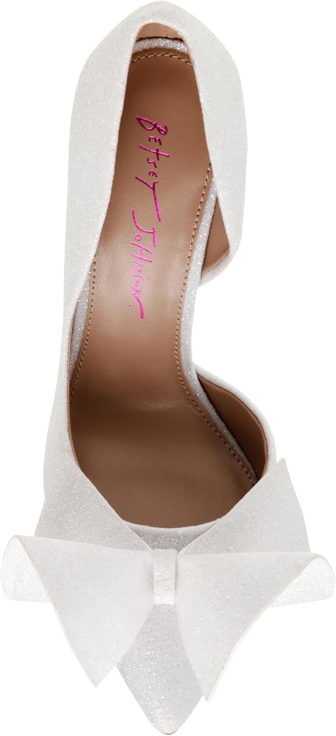Betsey Johnson Women's Nobble Bow D'Orsay Heels - Image 5