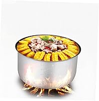 Vista 7 de Revestimiento de olla de arroz, contenedor de arroz, olla arrocera, olla interior de cerámica, olla eléctrica, accesorios para ollas, olla de cocina