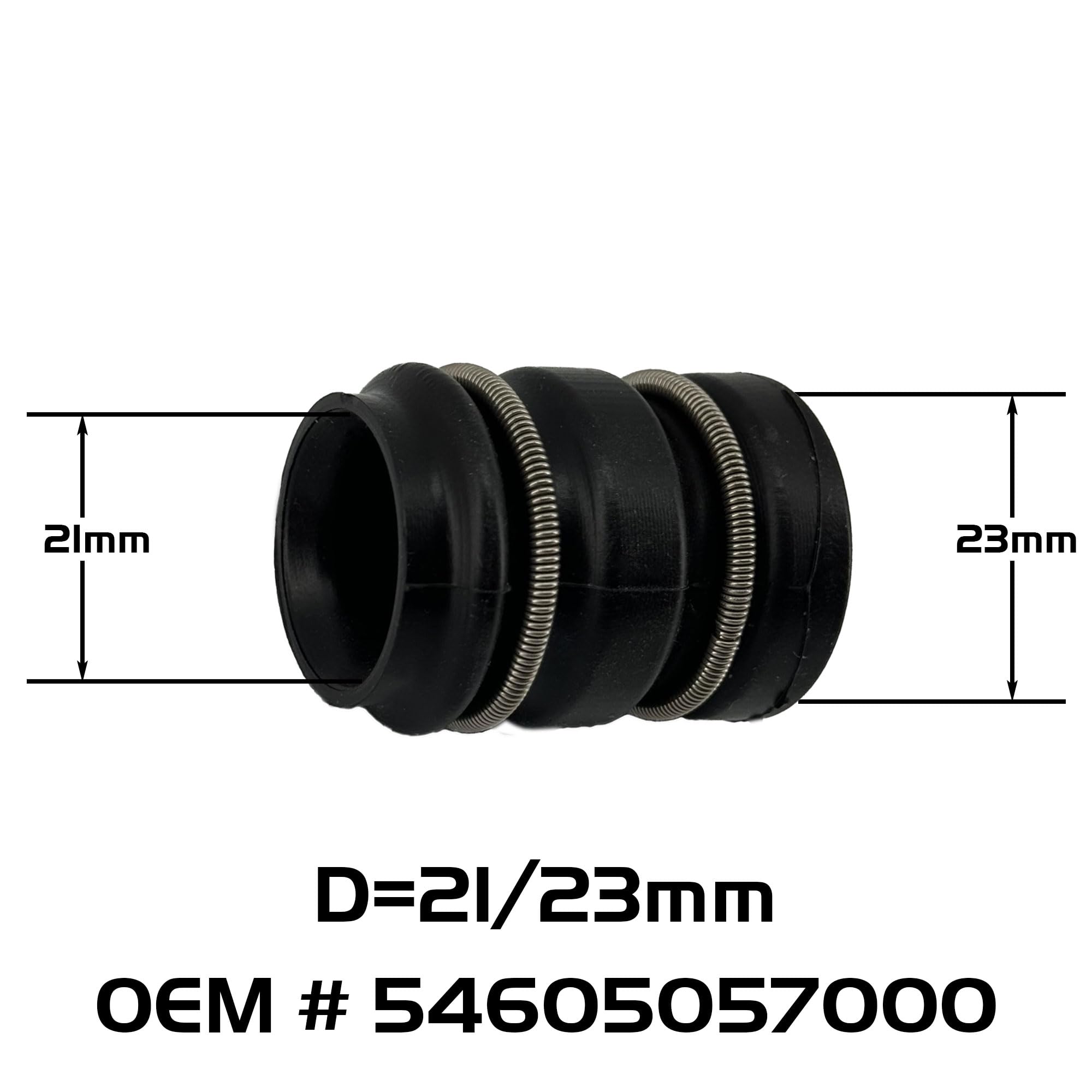 Amazon.com: 21/23mm Expansion Chamber to Silencer Coupler Seal and