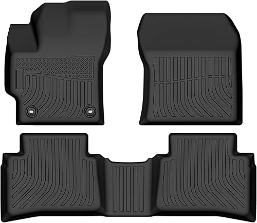 YODANCELEAPS Alfombrillas de goma TPE para todo tipo de clima compatibles con Toyota Corolla 2020-2023, juego de forros de alfombras de automóvil de