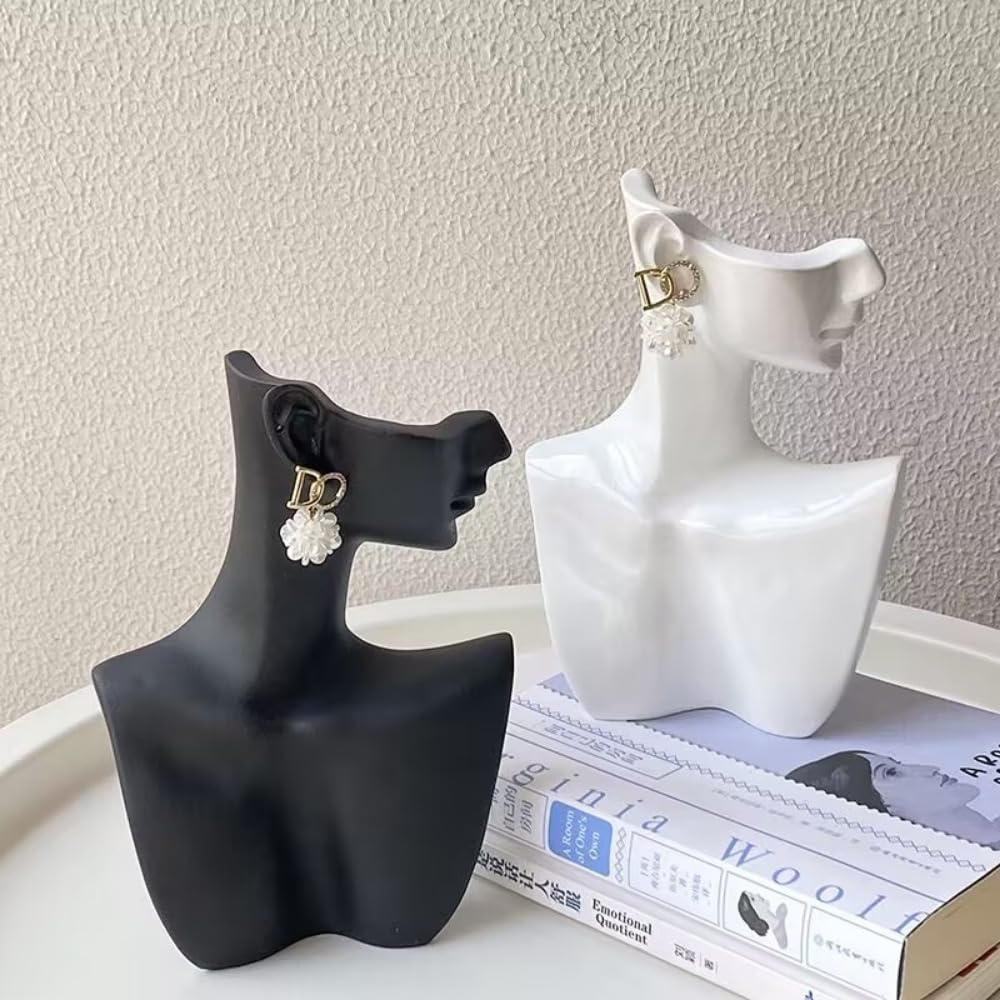 Amazon｜Ghbunuz ピアス ネックレス アクセサリー トルソー 展示用