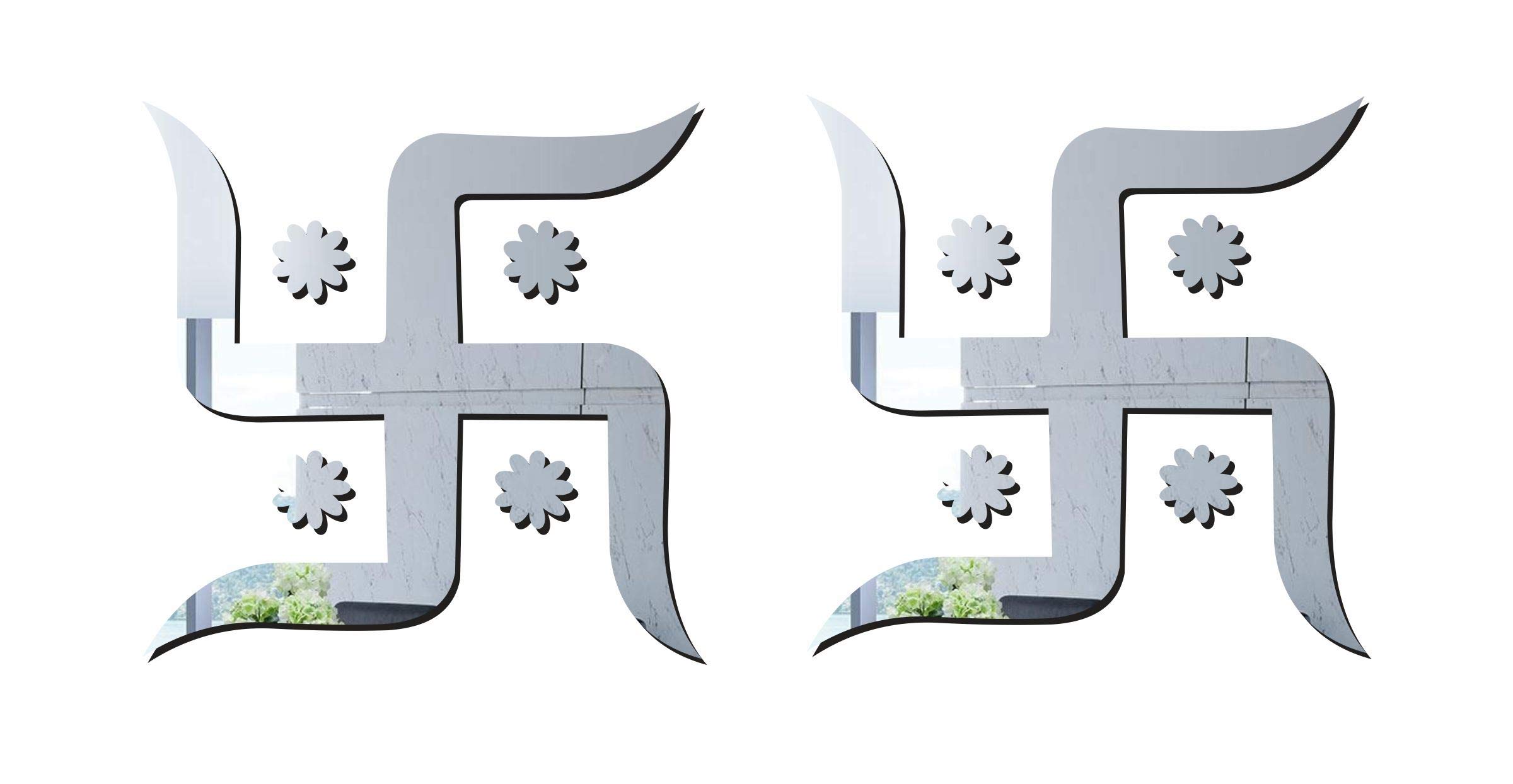 See full amazon price history chart for Sticker Hub Acrylic Decorative Swastik 3D Acrylic Mirror Wall Sticker (Silver) MS105 Sticker Hub Acrylic Decorative Swastik 3D Acrylic Mirror Wall Sticker (Silver) MS105 (B07YLWXVS7) Amazon Price History, Amazon Price Tracker