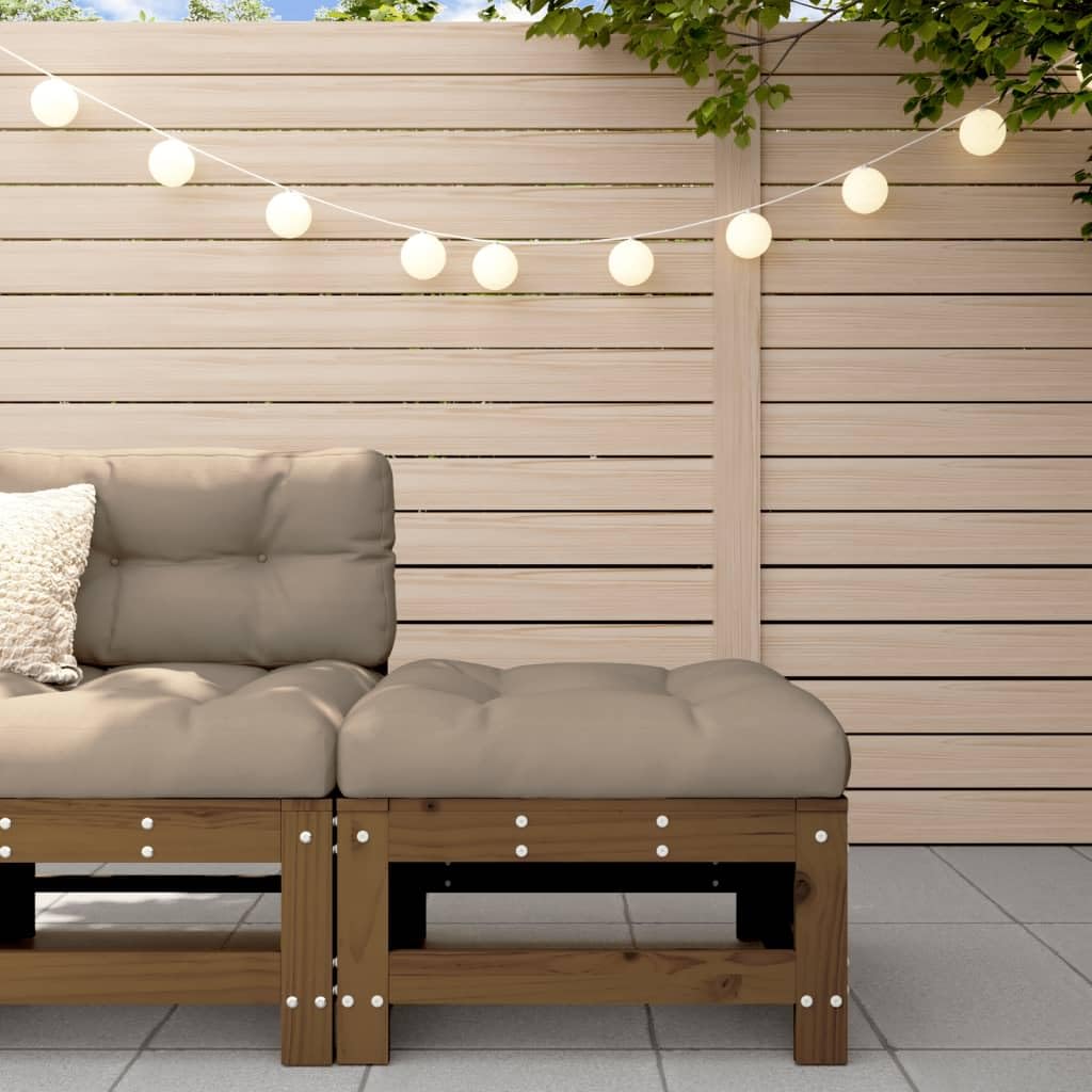ZEYUAN Sgabello da Giardino con Cuscino Legno Massello di Pino,Sgabelli da Esterno,Mobili e Sedie da Giardino,Sedie da Giardino-825670