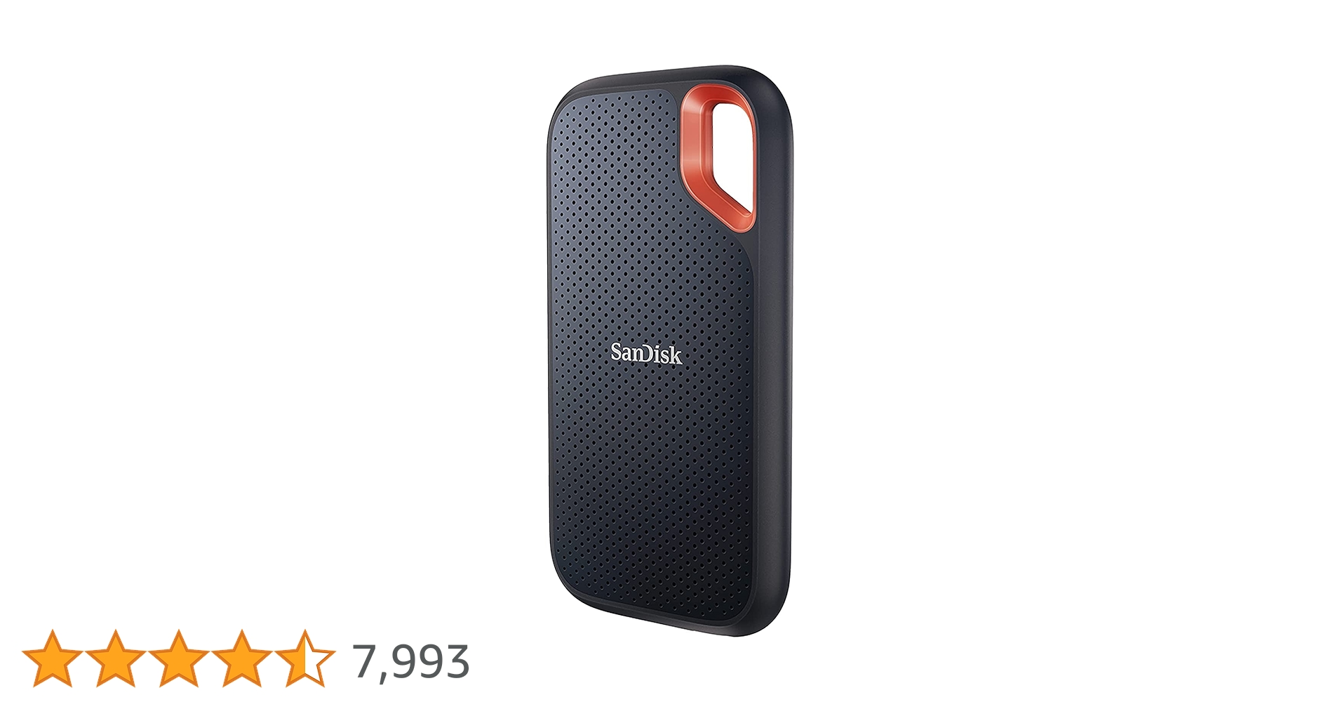 Amazon | SanDisk 500GB Extreme Portable SSD - Up to 1050MB/s - USB