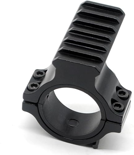 Adaptador de anillo de montaje en barril de alcance de 1.000 in y 1.181 in con riel Wevr Picatinny de 0.787 in