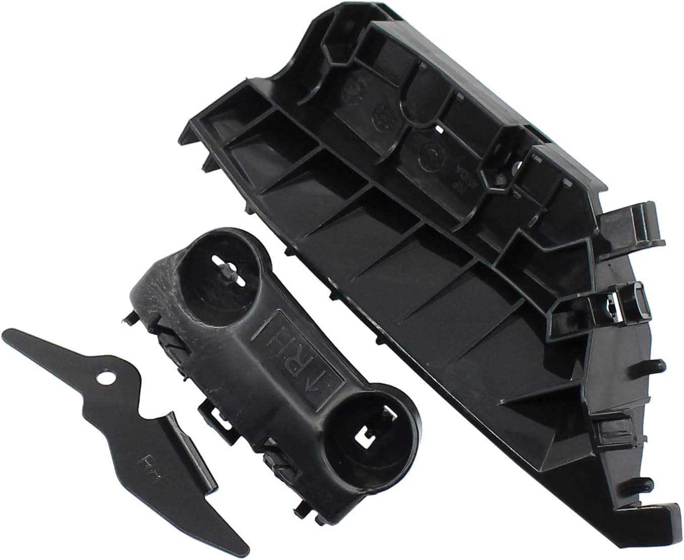 Front Passenger Side Bumper Bracket and Cover Stiffener for Infiniti Q50 2014-2023