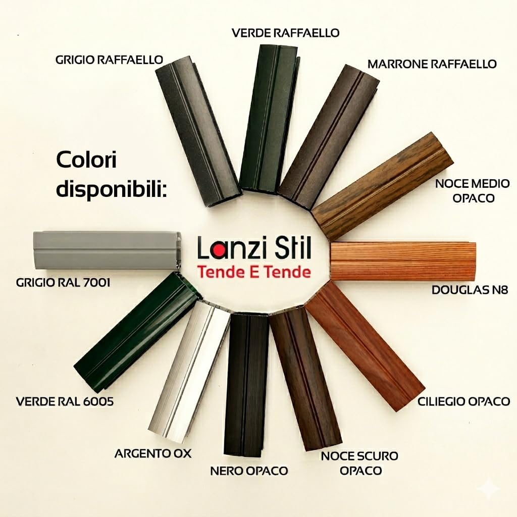 Zanzariera a rullo in kit (cm 90x180 H – Bianco RAL 9010) Con sistema a molla decelerata. Disponibile in 11 colori - Misure da 70 a 140 x H 160/180